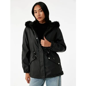 Siyah Kadın Mont 6WAK00013EW