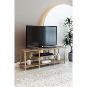 Tv Sehpası, Tv Ünitesi Demonte Atlantik Çam Desenli 33X43X120CM