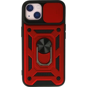 Royal Case iPhone 15 Kılıf Tam Koruma Sağlayan Kamera Sürgülü Sert Silikon Kapak Ryc/pars Yüzüklü