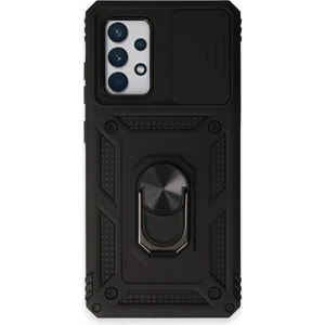 Samsung Galaxy A52 Kılıf Kamera Koruma Sürgülü Şık Pars Tank Sert Silikon Kapak