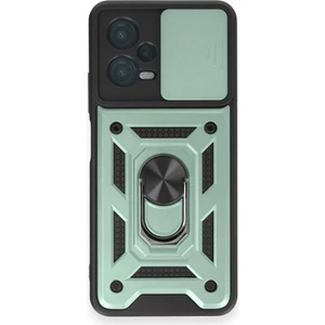 Royal Case Redmi Note 12 4g Kılıf Tam Koruma Sağlayan Kamera Sürgülü Sert Silikon Kapak Ryc/pars Yüzüklü