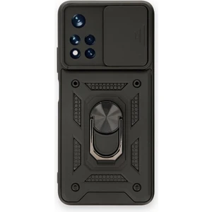 Royal Case Redmi Note 11T Kılıf Tam Koruma Sağlayan Kamera Sürgülü Sert Silikon Kapak Ryc/pars Yüzüklü