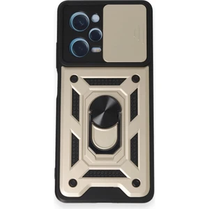 Poco X5 Pro 5g Kılıf Kamera Koruma Sürgülü Şık Pars Tank Sert Silikon Kapak