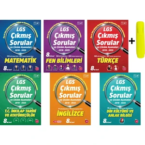 Newton Yayınları Newton Lgs Çıkmış Sorular Matematik Fen Türkçe Inkılap Ingilizce Din Yeni 2018 - 2025