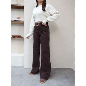 Esra Helvacı Likralı Straight Jean