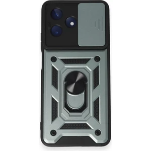 Royal Case Realme C53 Kılıf Tam Koruma Sağlayan Kamera Sürgülü Sert Silikon Kapak Ryc/pars Yüzüklü