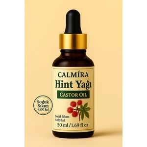 Hint Yağı Soğuk Sıkım 50ML %100 Saf ve Doğal - Castor Oil (Ricinus Communis)