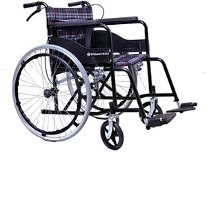 Wipperman W103 Ekose Kumaşlı Manuel Tekerlekli Sandalyesi