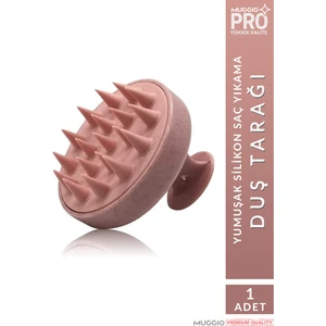 Duş Tarağı Yumuşak Silikon Saç Yıkama&Saç Derisi Masaj Tarağı