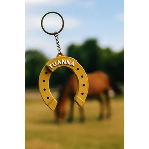 Kişiye Özel Anahtarlık - At Nalı Figürü - 3D Baskı