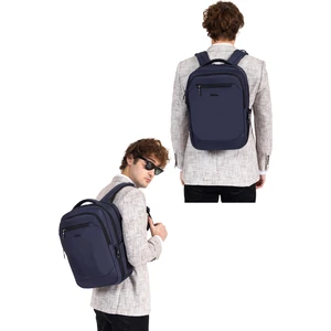 Erkek Sırt Çantası Okul Iş Günlük Kullanım USB Aparat Ortopedik Sırt ve Omuz Askısı 14 Inç