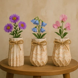 MİNİK ATÖLYE 3'lü Bohem Vazo Set