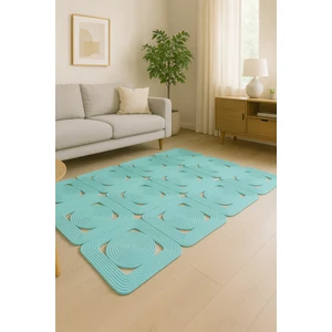 Solena Jüt Hasır Dikdörtgen Şık Kilim Halı Paspas Yolluk Evinizi Şımartın Tarzınızı Yansıtın