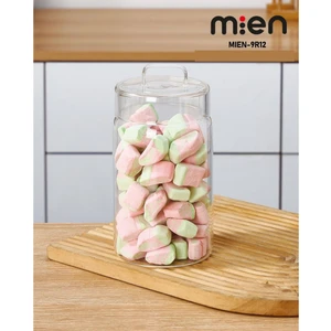 Yuvarlak Cam Kavanoz 800 ml