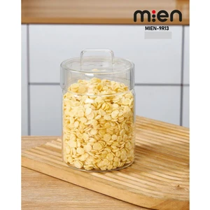 Yuvarlak Cam Kavanoz 600 ml