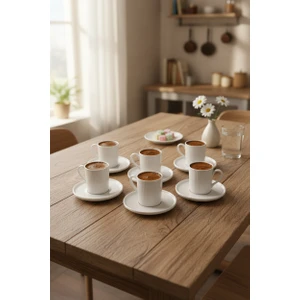 Cello - 6 Kişilik Fincan Takımı Altın