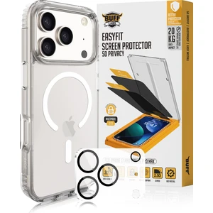 Buff Labs Buff iPhone 17 Pro Max Avantaj Paket - Magsafe Kılıf +  Ekran Koruyucu + Lens Koruyucu Privacy