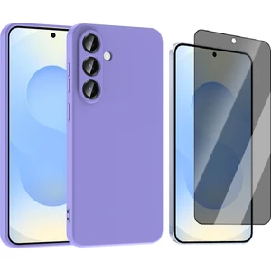 Samsung Galaxy S25 Fe Kılıf Zore Mara Lansman Kapak + Hayalet Ekran Koruyucu