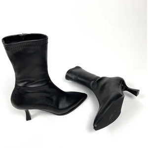 Gloriys Ayakkabı & Çanta Streç Bot 6 cm Ince Topuklu 01603