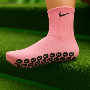 Kaydırmaz Silikon Tabanlı Futbol Çorabı Havlu Taban Dikişsiz Pro Maç Çorabı Sporcu Tozluk Halı Saha