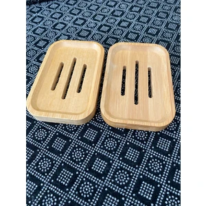2'li  Kare Sabunluk Bambu