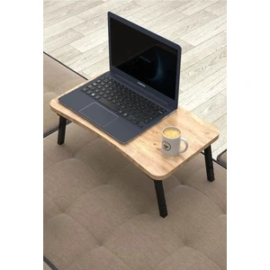 Jest Dekor Konsept Laptop Sehpası Seyyar Kahvaltı Masası Katlanır Çalışma Sehpası Atlantik Çam