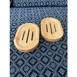 Bambu 2'li Oval Sabunluk