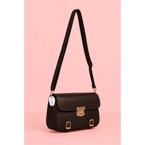 Kadın Acı Kahve Çapraz Askılı Omuz Çantası