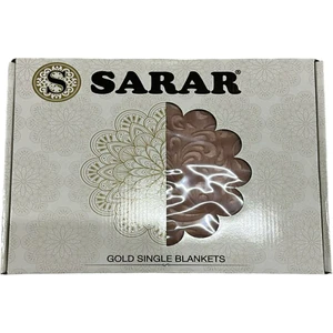 Gold Battaniye Tek Kişilik