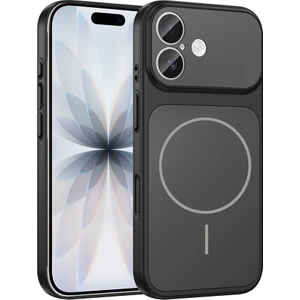 iPhone 17 Kılıf Frms M-Safe Şarj Özellikli Kamera Korumalı Formen Kapak - Siyah