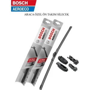 Jeep Compass 2018 Model Ön  Silecek Takımı Bosch Aeroeco (Flat Wiper)