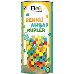Bee Smart Renkli Ahşap Küpler