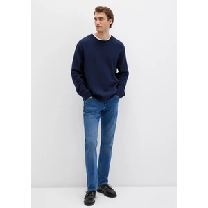 Yün Karışımlı Lacivert Kazak 0710370-70490