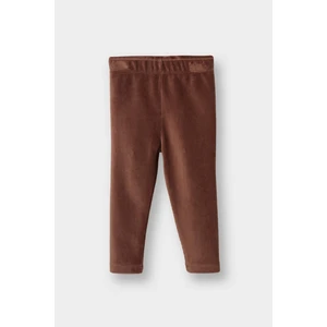 Kız Bebek Düz Paça Fitilli Kadife Tayt