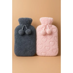 Gogidigo Aradığın O 1 Adet Premium 2 Litre Peluş Kılıflı Çıkarılabilir Sıcak Su Torbası