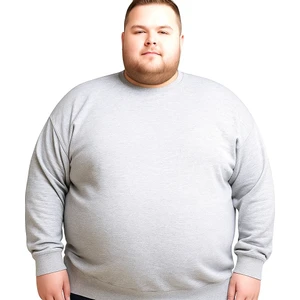 Erkek Büyük Beden Oversize 3 Iplik Uzun Kollu Sweatshirt 3xl-4xl-5xl-6xl-7xl-8xl-9xl