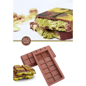 Silikon Dubai Çikolata Kalıbı