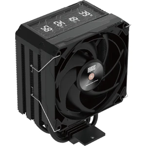 Dıgıtal Isı Göstergeli 4 Isı Borulu 3000RPM 220W Intel & Amd Siyah Kule Tipi Cpu Soğutucu