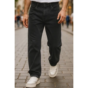 Cedy Denim Erkek Yüksek Bel Bol Kesim Baggy Loose Fit Jean PANTOLON-C352