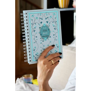 Victoria's Journals Spiralli Sert Kapak 2026 Haftalık Motivasyon Ajandası A5