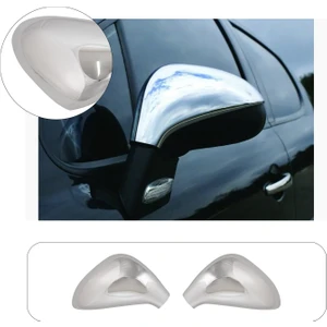 Servet Dizayn Oto Peugeot 207 2006-2012 Paslanmaz Çelik Ayna Kapağı
