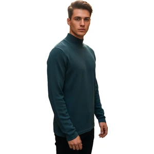 Erkek Yarım Balıkcı Uzun Kol Normal Beden Sweatshırt