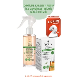 2'li Hızlı Saç Uzatan, Saç Dökülmesine Karşı, 7 Aktifli Biberiyeli Saç Serumu 50 ml - Bakım Suyu 200 ml Set