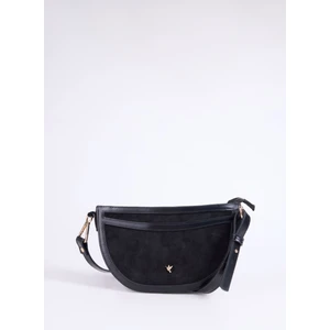 Süet Siyah Kadın Çapraz Çanta Hera-Gander