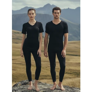 Unisex Termal Tişört 2. Seviye 1263 - Siyah