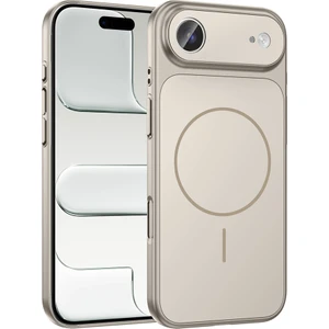 Maks Technology iPhone 17 Air Kılıf Maks M-Safe Şarj Özellikli Kamera Korumalı Formen Kapak - Gri