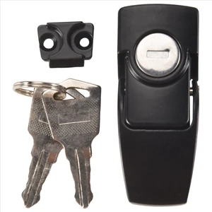 Dolaplar Güvenlik Geçiş Hasp Mandal Kilidi DK604 Iki Anahtar (Yurt Dışından)