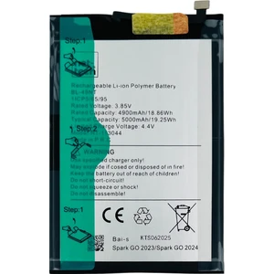 Teknonet Tecno Spark Go 2023 Uyumlu Nettech BL-49NT 5000 Mah Batarya