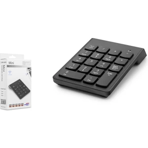 Hdx2504 Kablosuz Numerik Klavye Siyah