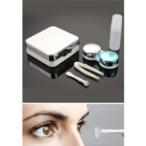 Buffer® Taşınabilir Fonksiyonel Seyahat Için Koruyucu Mini Hijyenik Kontakt Lens Saklama Kutusu